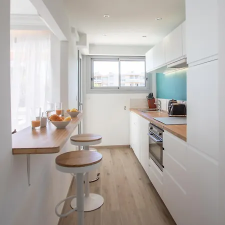 C7 - Staywiz Us -1 Bdr Pointe Croisette 5min Sea - Parking, Ac & Terrace *